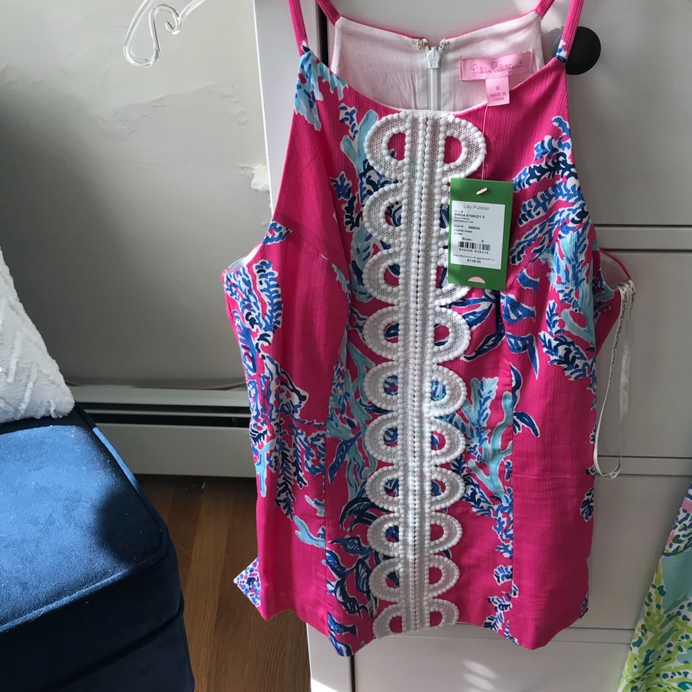Lilly Pulitzer Annabelle Top- SZ 0